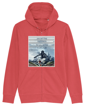 snowboarding Carmine Red