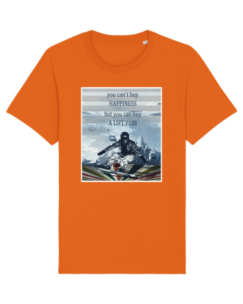 snowboarding Bright Orange