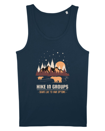 Hike in groups Navy