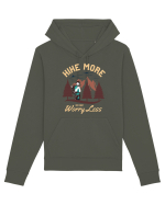 Hike more worry less Hanorac Unisex Drummer