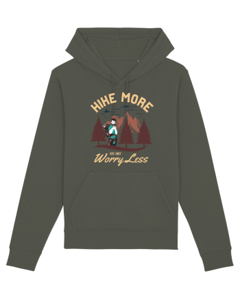 Hike more worry less Khaki
