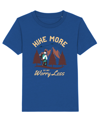 Hike more worry less Majorelle Blue