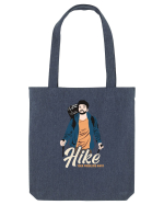 Hike your problems away - culori inchise Sacoșă textilă