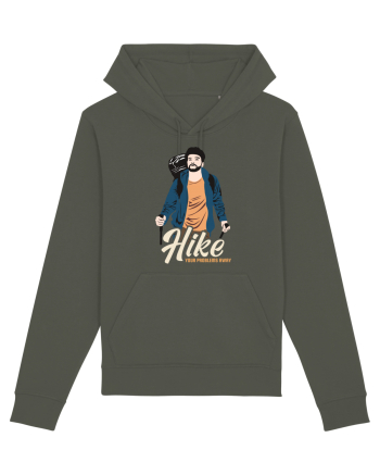 Hike your problems away - culori inchise Khaki