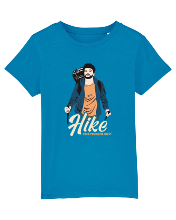 Hike your problems away - culori inchise Azur