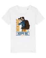 Hiking keeps me focused Tricou mânecă scurtă  Copii Mini Creator