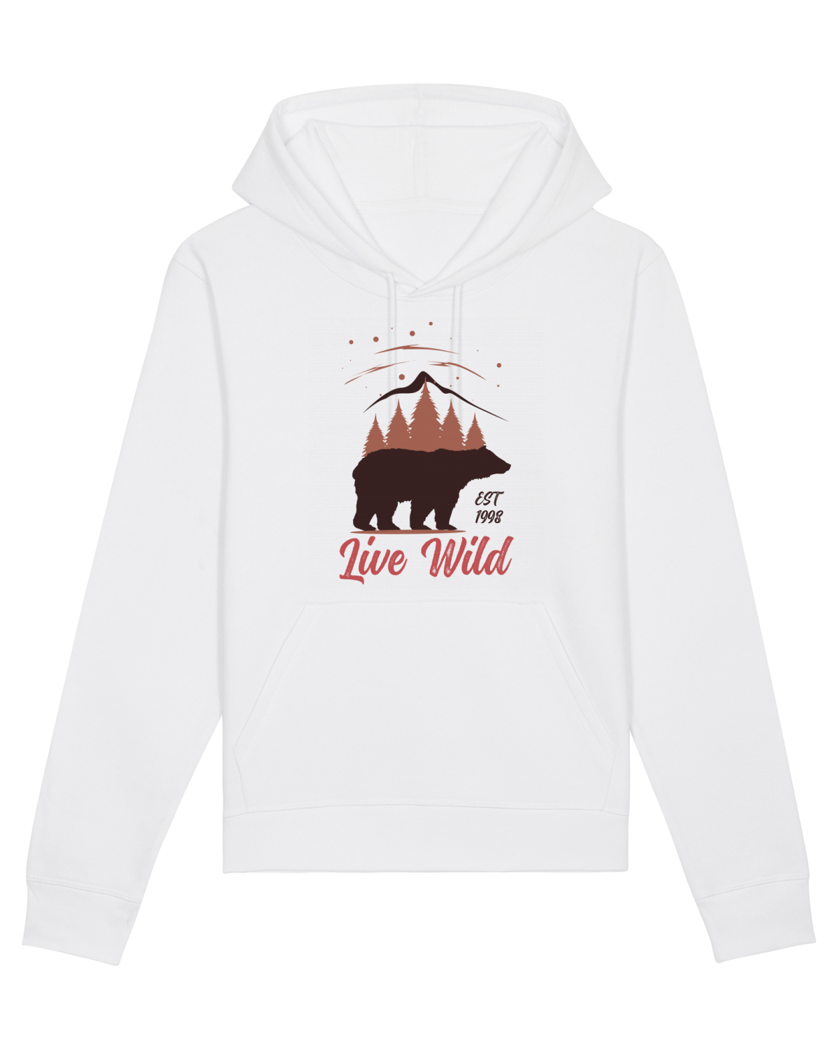 Hanorac Unisex Drummer White