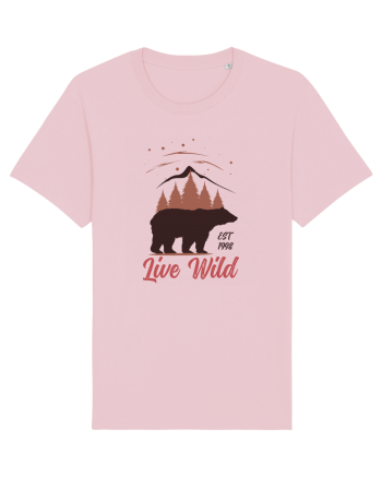 Live wild Cotton Pink