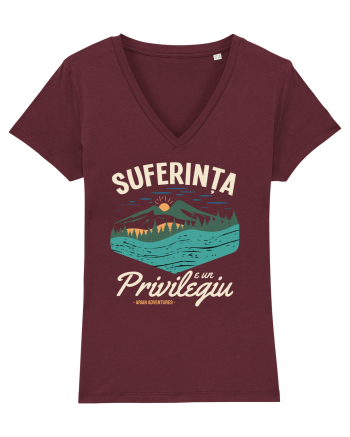 Suferinta e un privilegiu Burgundy