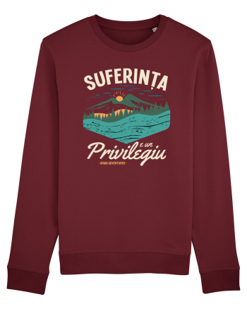 Suferinta e un privilegiu Burgundy