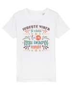 Iubește viața Tricou mânecă scurtă  Copii Mini Creator