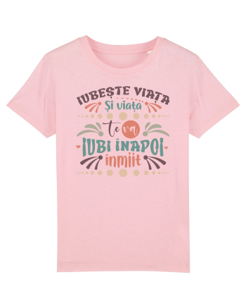 Iubește viața Cotton Pink