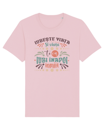 Iubește viața Cotton Pink