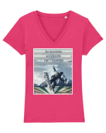snowboarding Tricou mânecă scurtă guler V Damă Evoker