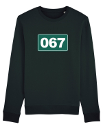 Jocul Calamarului 067 Player Bluză mânecă lungă Unisex Rise