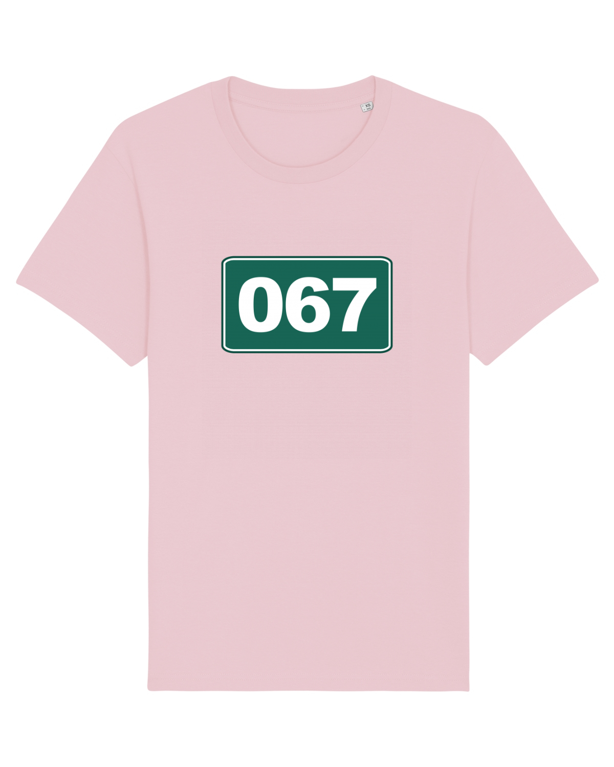 Tricou mânecă scurtă Unisex Rocker Cotton Pink
