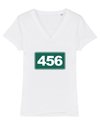 Jocul Calamarului 456 Player White