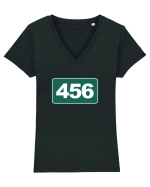 Jocul Calamarului 456 Player Tricou mânecă scurtă guler V Damă Evoker