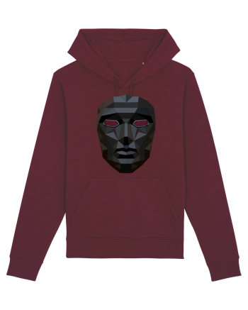 Boss Mask front Man Burgundy
