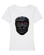 Boss Mask front Man Tricou mânecă scurtă guler larg fitted Damă Expresser