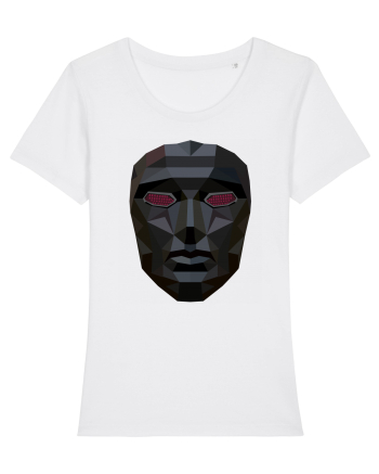 Boss Mask front Man White