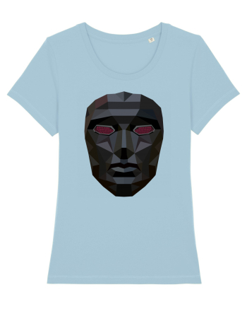 Boss Mask front Man Sky Blue