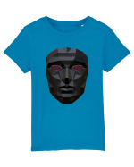 Boss Mask front Man Tricou mânecă scurtă  Copii Mini Creator