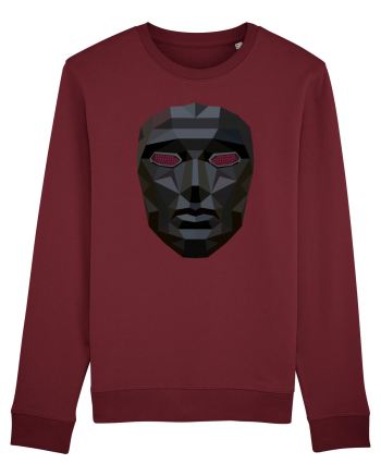 Boss Mask front Man Burgundy