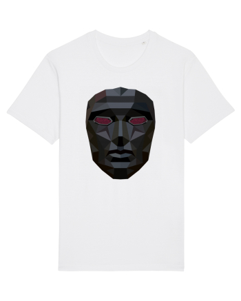 Boss Mask front Man White