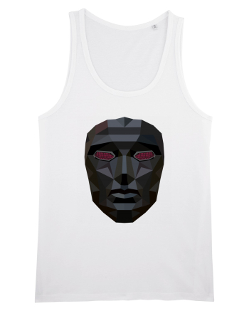 Boss Mask front Man White