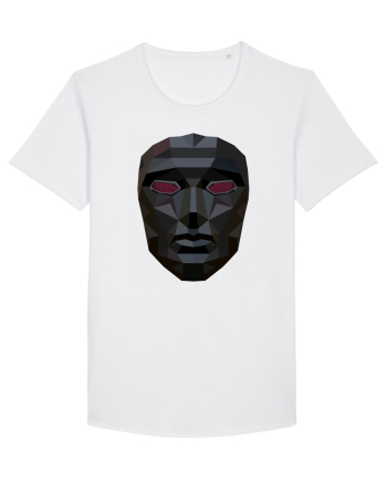 Boss Mask front Man White