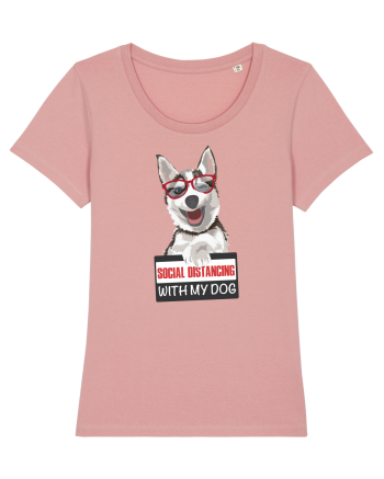 Social Distance Husky Canyon Pink