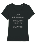 Lasă Băutura ! Tricou mânecă scurtă guler larg fitted Damă Expresser