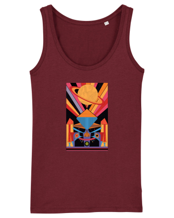 Electric Sun  Burgundy