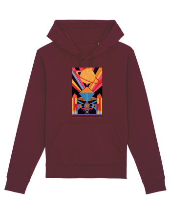 Electric Sun  Burgundy