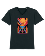 Electric Sun  Tricou mânecă scurtă guler V Bărbat Presenter