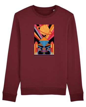 Electric Sun  Burgundy