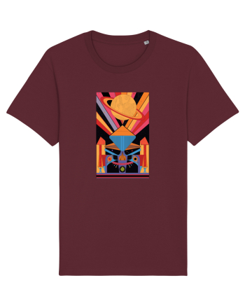 Electric Sun  Burgundy