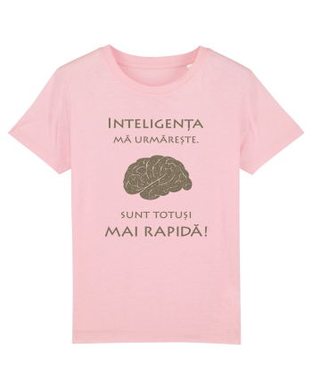 Inteligența mă urmărește Cotton Pink