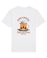 There's nothing that coffee and hiking can't fix Tricou mânecă scurtă Unisex Rocker