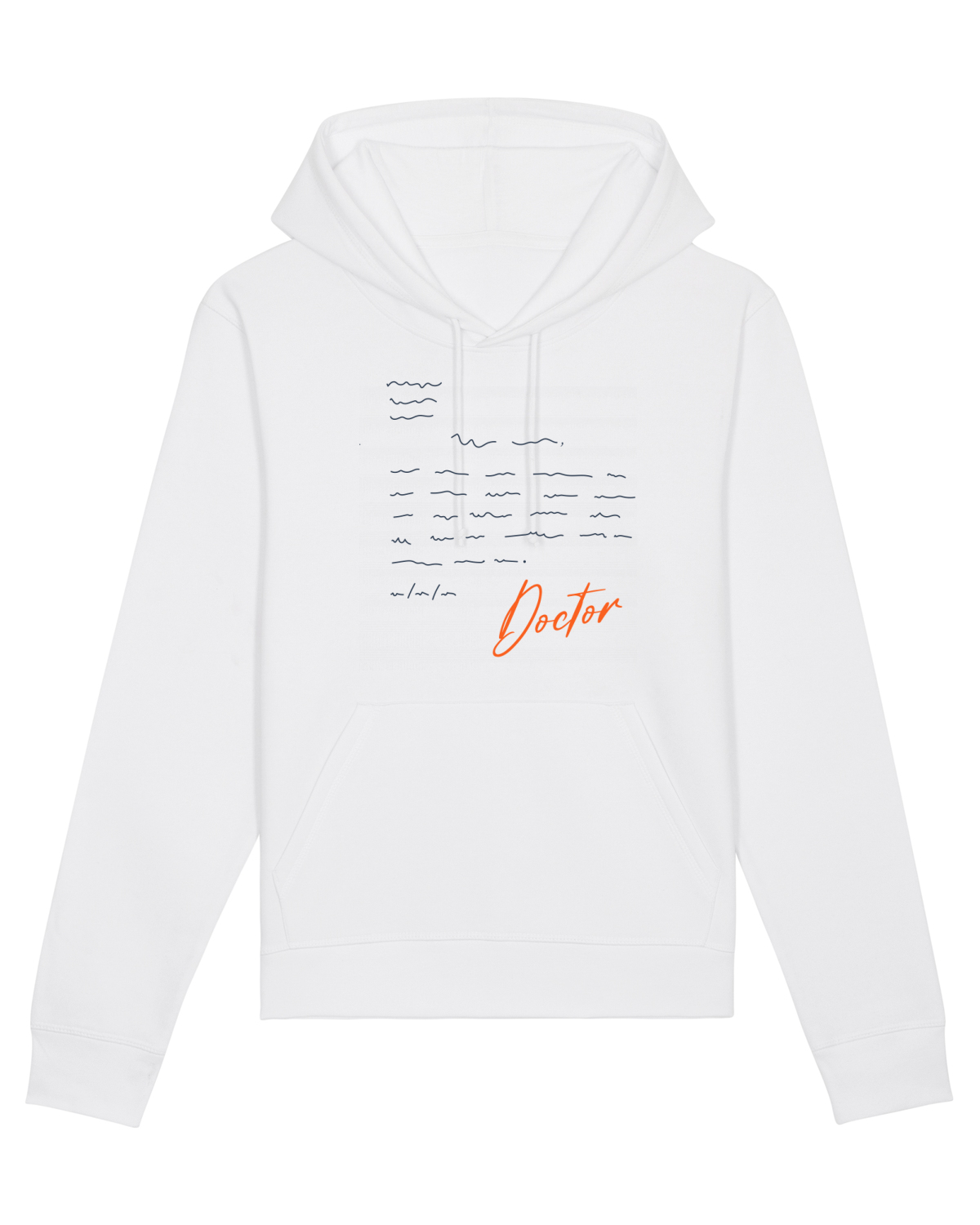 Hanorac Unisex Drummer White