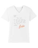 Scrisoare medicala Tricou mânecă scurtă guler V Bărbat Presenter