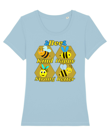 Bee Pun Sky Blue
