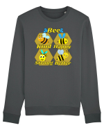 Bee Pun Bluză mânecă lungă Unisex Rise