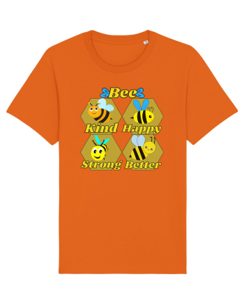 Bee Pun Bright Orange