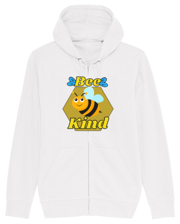 Bee Pun.Bee Kind White