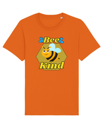 Bee Pun.Bee Kind Bright Orange