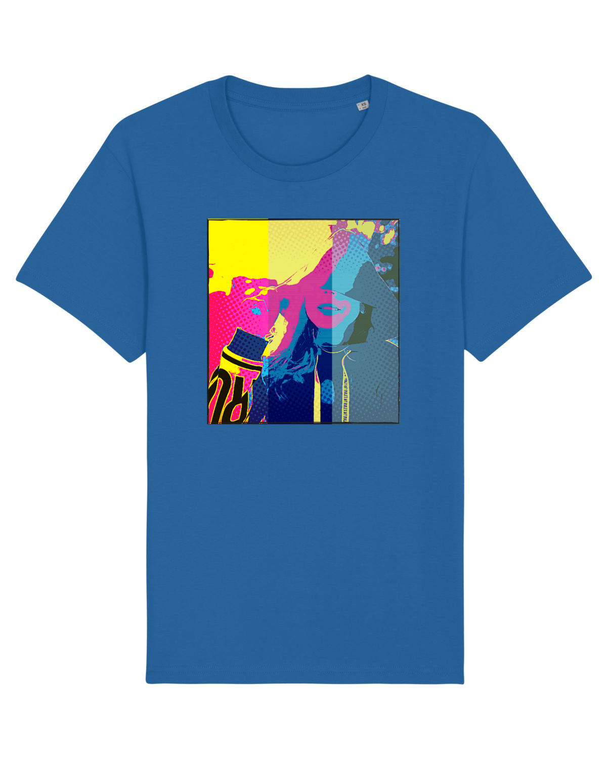 Tricou mânecă scurtă Unisex Rocker Royal Blue
