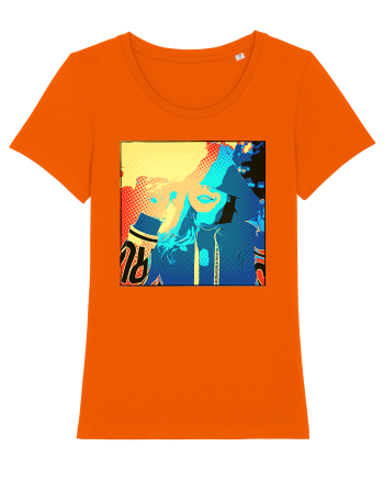 Cool Girl Bright Orange