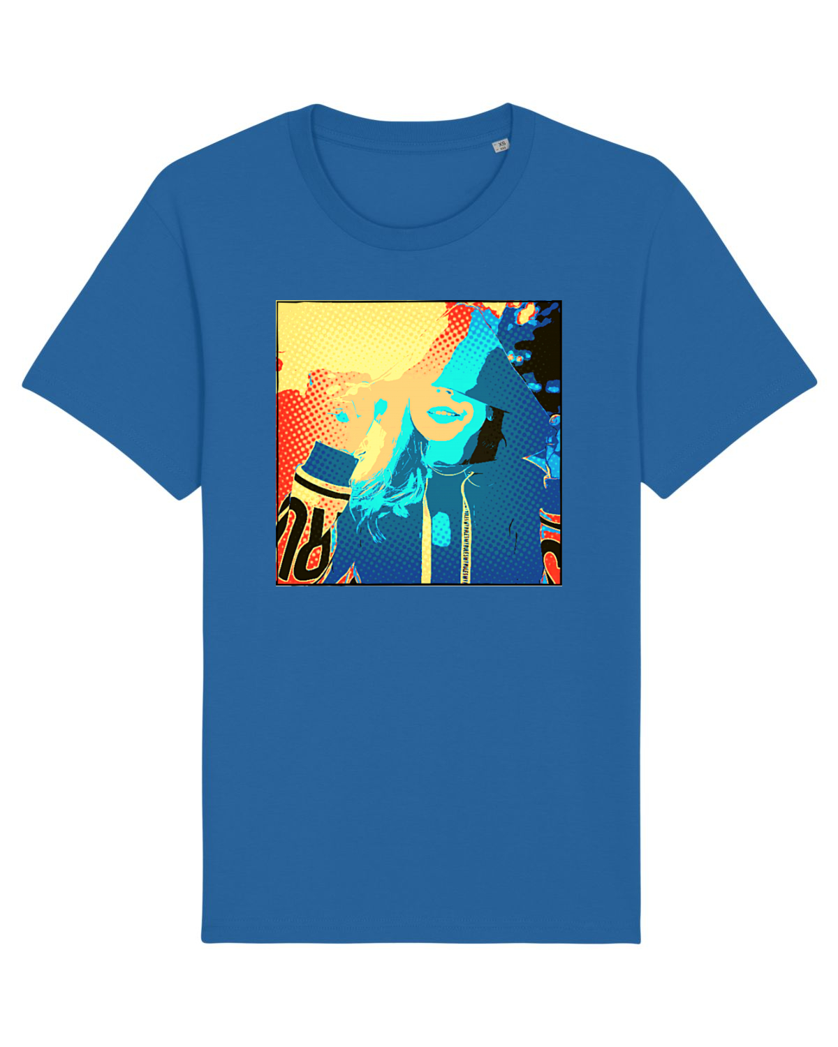 Tricou mânecă scurtă Unisex Rocker Royal Blue